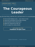 BBP Leadership Series Level 2 — The Courageous Leader