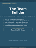 BBP Leadership Series Level 3 — The Team Builder