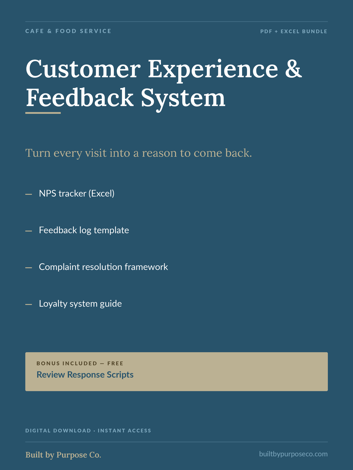 Customer Experience & Feedback System