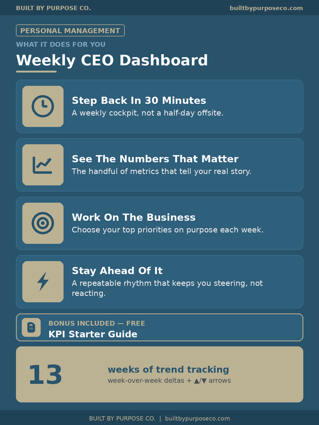 Weekly CEO Dashboard